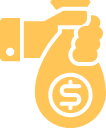 hand with sack money economy business finance@2x